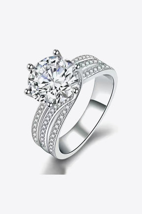Anel de diamante luxury
