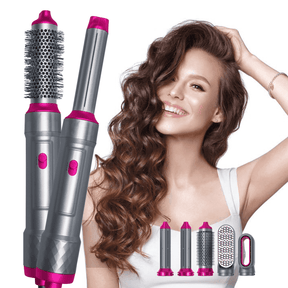 Escova Secadora e Modeladora 5 em 1 Profissional Venelle