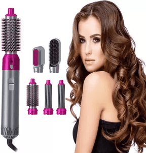 Escova Secadora e Modeladora 5 em 1 Profissional Venelle